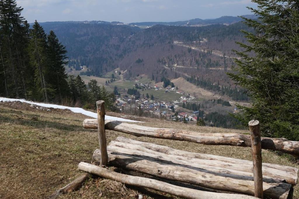 Appartement Lelex Vue Sur Les Pistes Esterno foto